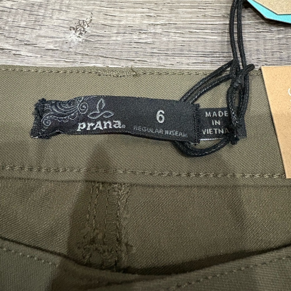 NWT. Prana. Briann Pant. Slate Green. Women’s Sz 6. - Picture 5 of 10